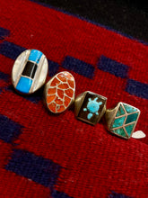 Load image into Gallery viewer, Vintage inlay rings