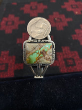 Load image into Gallery viewer, Beautiful square turquoise cuff bracelets