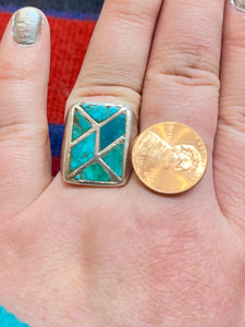 Vintage inlay rings