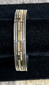 Alvin Monte gold cuff bracelets