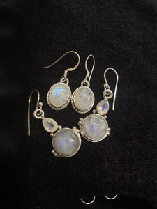 Imported moonstone earrings