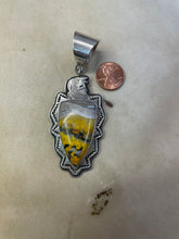 Load image into Gallery viewer, Bumble Bee Jasper Pendant
