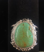 Load image into Gallery viewer, Leslie Nez turquoise cuff bracelets
