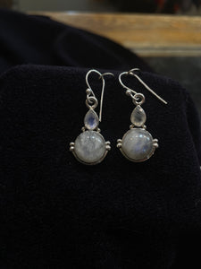 Imported moonstone earrings