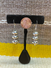 Load image into Gallery viewer, Stamped bead earrings
