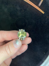 Load image into Gallery viewer, Gold overlay gemstone rings
