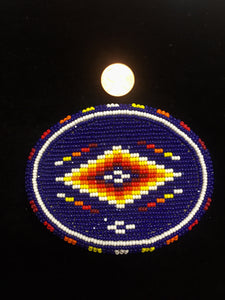 Beaded belt buckles