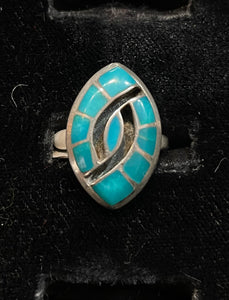 Zuni hummingbird designs rings