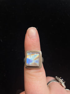 Imported moonstone rings