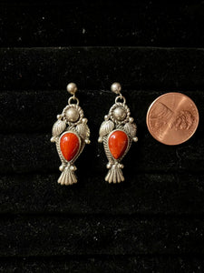 Roie Jaque coral earrings