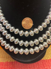 Load image into Gallery viewer, Stamped Navajo Pearls
