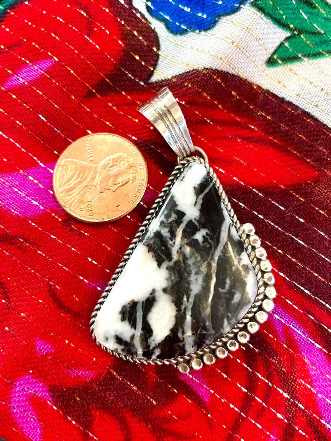 Zebra Stone Pendants