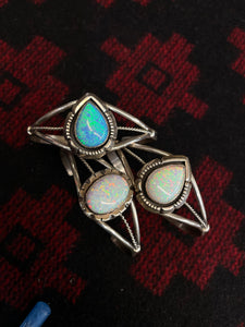 Opal cuff bracelets