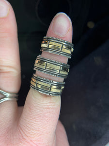 Golden rectangle rings