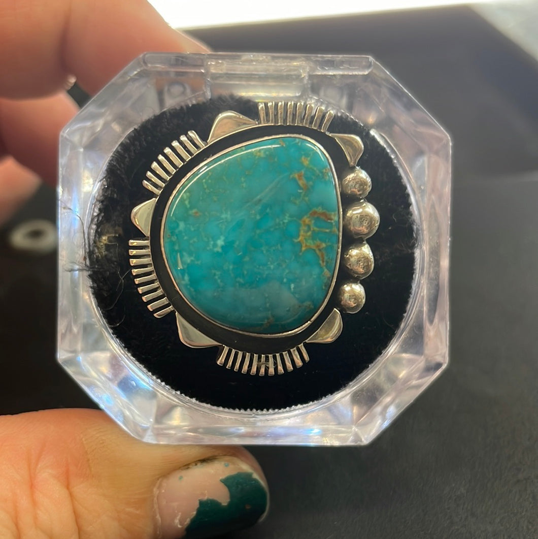 Alvin Monte turquoise ring