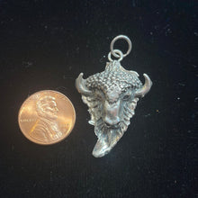 Load image into Gallery viewer, Cast buffalo pendants
