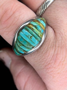 Pete Sierra turquoise ring