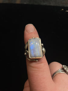 Imported moonstone rings