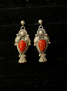 Roie Jaque coral earrings