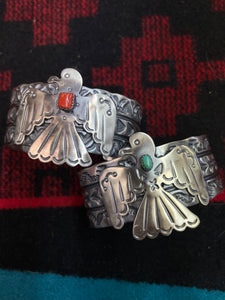 Thunderbird cuff bracelets