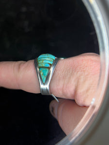 Pete Sierra turquoise ring