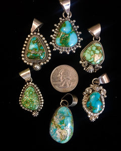 Sonoran gold pendants