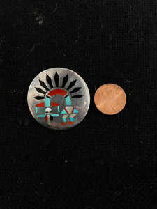 Zuni inlay pins